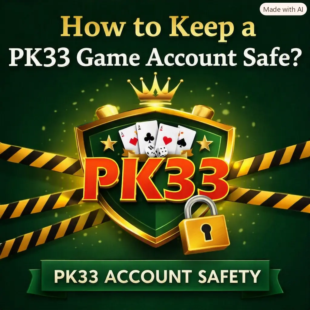 How to Keep a PK33 Game Account Safe?